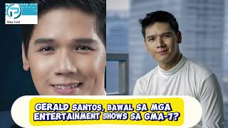 GERALD SANTOS BAWAL SA GMA7 SHOWS [upl. by Enilemme253]