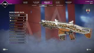 crypto Heirloom S578910111316 BP 165 legendry skins loadout video [upl. by Ecnarretal]