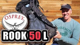 OSPREY Rook 50L  WHY its the BEST Budget Backpack  Review [upl. by Mesics]