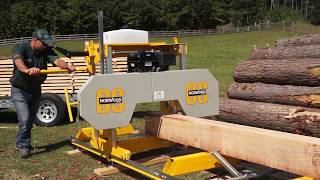 The Affordable EasytoUse amp Reliable Sawmill Youve Been Looking for  The Frontier OS27 [upl. by Yenroc]