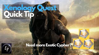 New Lights Xenology Quest Quick Tip [upl. by Desireah]