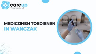 Medicijnen toedienen in wangzak  CareUp Virtual Learning Lab [upl. by Eicam]