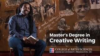 Creative Writing MFA Program at American University [upl. by Maximo]