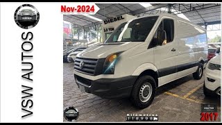 2017 VW CRAFTER DIESEL 2 5 TON 118 MIL KM Nov 2024 VSW AUTOS México [upl. by Nnaylime503]