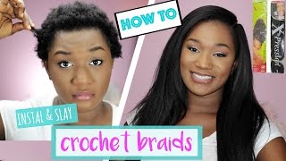 😱 SHE SLAYED CROCHET BRAIDS TO ANOTHER LEVEL UNBELIEVABLE😳 🔥  Xpression Ultra Braid [upl. by Trahern]