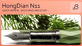 HongDian N11 fountain pen [upl. by Kowtko]