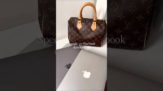 Speedy 253035 vs Macbook 111315 shorts vuitton apple [upl. by Flora]