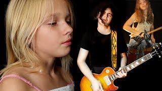 Led Zeppelin  Stairway To Heaven cover by Jadyn Rylee Sina and Andre Cerbu [upl. by Chaffinch]