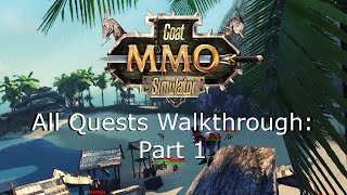 Goat Simulator MMO Quests Part 1 [upl. by Pavlov251]