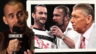 CM Punk on Triple H and Vince McMahon [upl. by Burnside675]