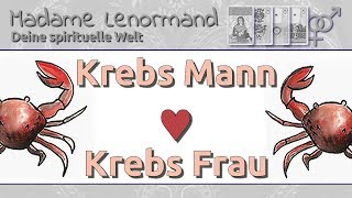 Krebs Mann amp Krebs Frau Liebe und Partnerschaft [upl. by Einalam305]