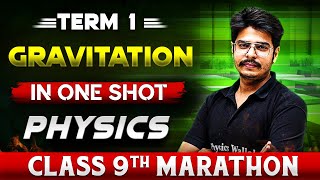 Gravitation in 1 Shot Part2  Complete CBSE Physics Class 9th Term 1 [upl. by Sparhawk24]