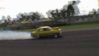 HB Torana loses it and hits the wall at ECR [upl. by Aliekat]