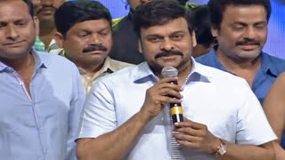 Mega Star Chiranjeevi Full Speech  Jakkanna Movie Audio Launch  TFPC [upl. by Libove]