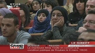 Tariq Ramadan fait la polémique à Lille [upl. by Idonna]