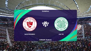 Sligo Rovers vs Celtic 09102024 Club Friendlies PES 2021 [upl. by Drawoh]