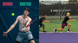 7 Things That Makes Denis Shapovalov Tennis Training Very Intense [upl. by Mairb634]