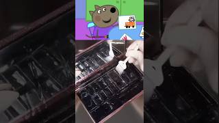 Peppa porca em rico na escola pública shorts [upl. by Animlehliw]