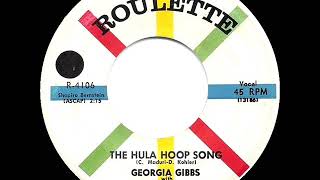 1958 HITS ARCHIVE The Hula Hoop Song  Georgia Gibbs [upl. by Drofdarb]