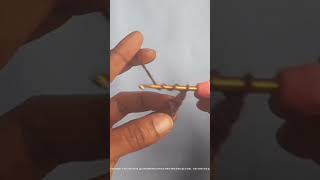 How To Crochet Chainless Foundation Triple Crochet [upl. by Nahtannoj]