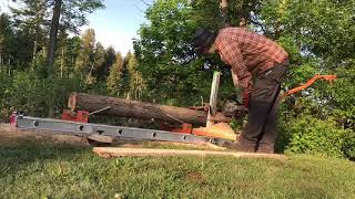 See Whats Possible with a Norwood PortaMill Chainsaw Sawmill by Norwood owner Kelly Rodgers [upl. by Ayikin]