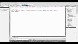 C 2012 ASPNET  How to access master page controls from child page [upl. by Solegna]