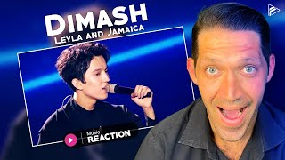 Dimash Kudaibergen  Leyla and Jamaica Reaction [upl. by Lemart]