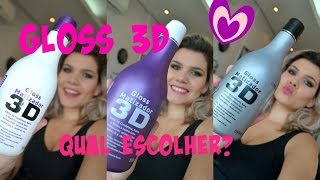 GLOSS 3D MAGIC COLOR  QUAL ESCOLHER [upl. by Alihs343]