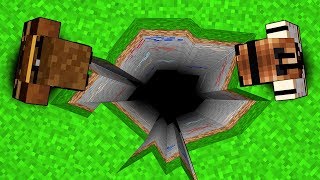 IL BUCO PIÙ GRANDE DI MINECRAFT COSA CÈ IN FONDO [upl. by Hoffman]