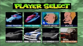 Beavis and ButtHead In Mario Kart 64 Real N64 Capture [upl. by Dohsar799]