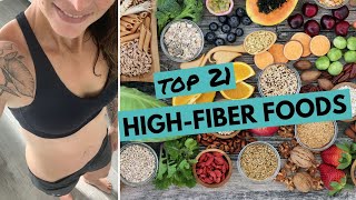 Top 21 HighFiber Foods  How Much Fiber You Really Need [upl. by Merriott]