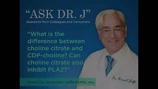 DrJ on The Difference Between Choline Citrate and CDPCholine [upl. by Adiam]