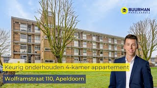 Wolframstraat 110 Apeldoorn  Buurman Makelaardij Apeldoorn [upl. by Tyrus836]