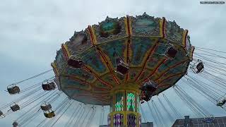 🎬 Clip  Kettenkarussell „Wellenfliegerquot  Wendler  Jacobi Kirmes Ascheberg 2024 [upl. by Adnawed]