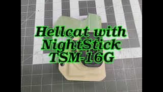 Making a Holster for the Hellcat with NightStick TSM16G [upl. by Tibbs528]