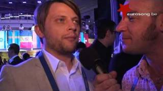 Interview Regina Opening Ceremony Eurovision 2009 [upl. by Naegem]