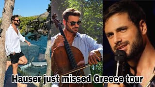 stjepan Hauser just missed Greece tour 💜💜💜 [upl. by Klatt]