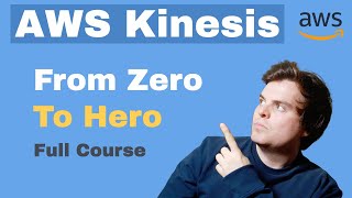 AWS Kinesis Tutorial for Beginners FULL COURSE in 65 mins [upl. by Nerwal393]