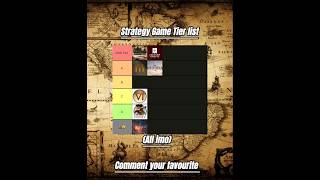 Strategy Game Tier list history aoh3 hoi4 eu4 [upl. by Castara]