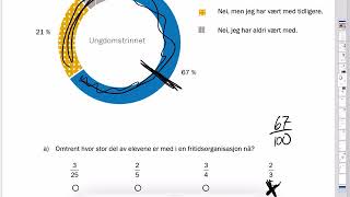 Eksamen 2019 del 1 oppgave 6  10 matematikk 10 trinn [upl. by Marala]