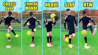 APPRENDRE 5 GESTES DE FREESTYLE FOOTBALL FACILEMENT  😮  TUTO pour DÉBUTANT [upl. by Ogeid816]