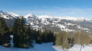 Switzerland  Gstaad  Wispile Gondola  Hotel Alphorn [upl. by Nnyrb922]