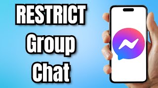 How to RESTRICT Group Chat in MESSENGER [upl. by Eirol990]