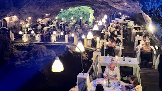 Grotta Palazzese  Polignano a Mare BA  Il più bel ristorante del mondo 🤔 [upl. by Anyk]