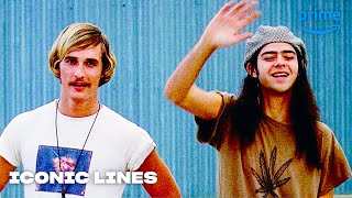 Iconic Lines  Dazed and Confused  Prime Video [upl. by Ynahteb]