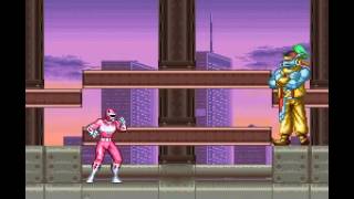 SNES Longplay 274 Mighty Morphin Power Rangers [upl. by Akenna]