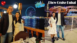 Wonderful experience at Dhow Cruise Dubai [upl. by Rehpretsirhc35]