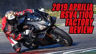 2019 Aprilia RSV4 1100 Factory Video Review [upl. by Arondel]