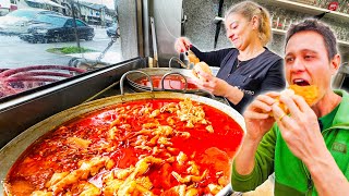 Portugal Street Food 🇵🇹 KING OF SANDWICHES  Portuguese Food Tour in Porto [upl. by Marilla]