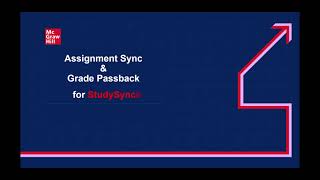 McGraw Hill Assignment Sync and Grade Passback Instructions  Schoology amp StudySync [upl. by Jamel]